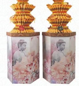 金銀財寶蓮花塔-往生蓮花版